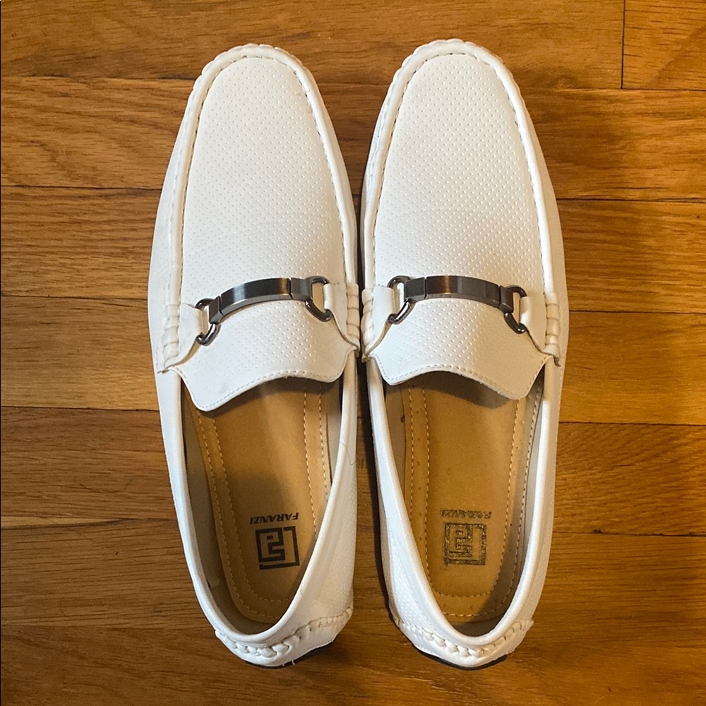 White Men's Loafers